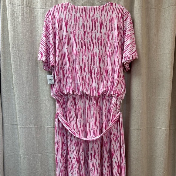 INC/ Woman’s/ NWT/ Printed V-Neck Mini Dress, Created for Macy's/ size XL - Picture 7 of 9